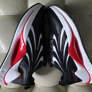 Culture Black and Red Athletic Shoes